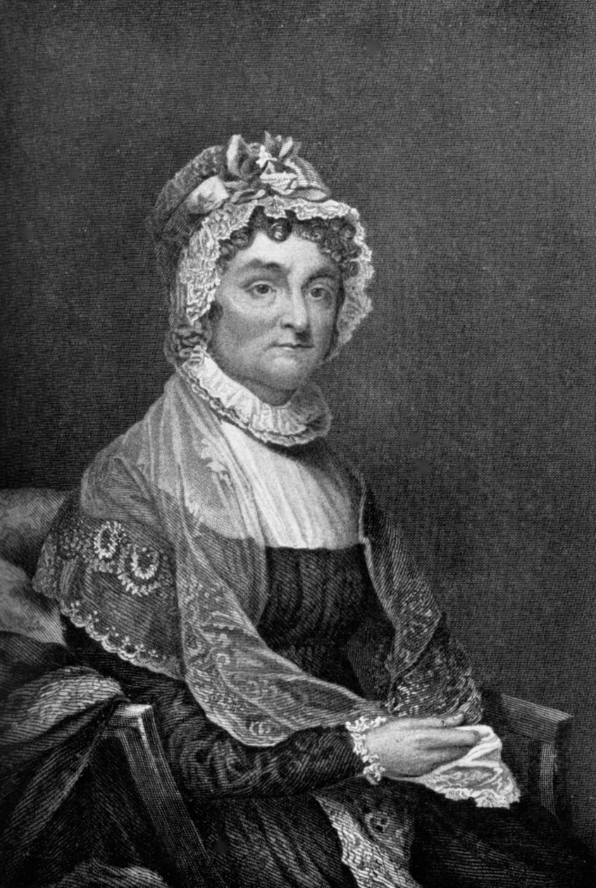 阿比盖尔·亚当斯（Abigail Adams）1744-1818年，约翰·亚当斯（John Adams）总统的妻子，18世纪，1908年 作者 不明