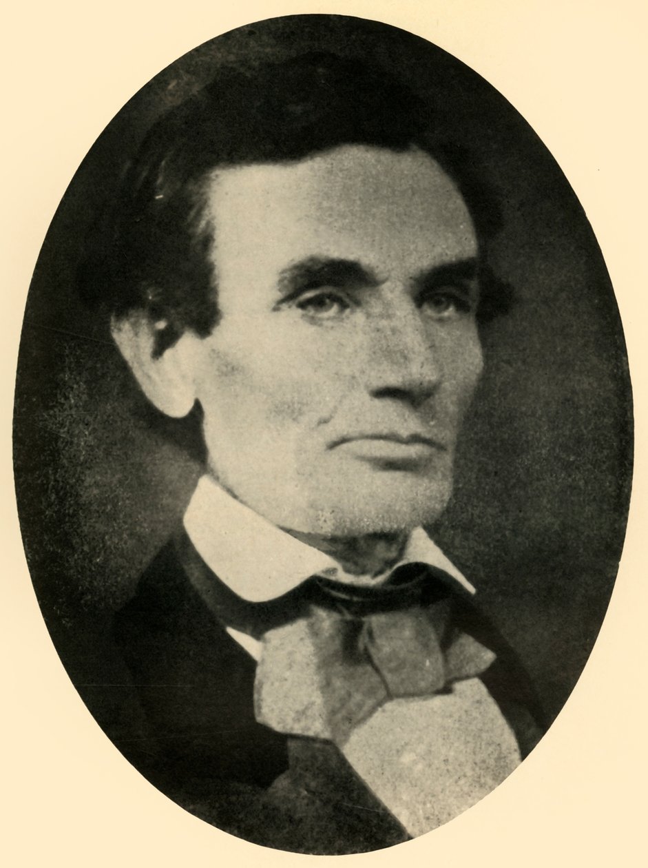 亚伯拉罕·林肯（Abraham Lincoln），1857年，1930年。 作者 不明