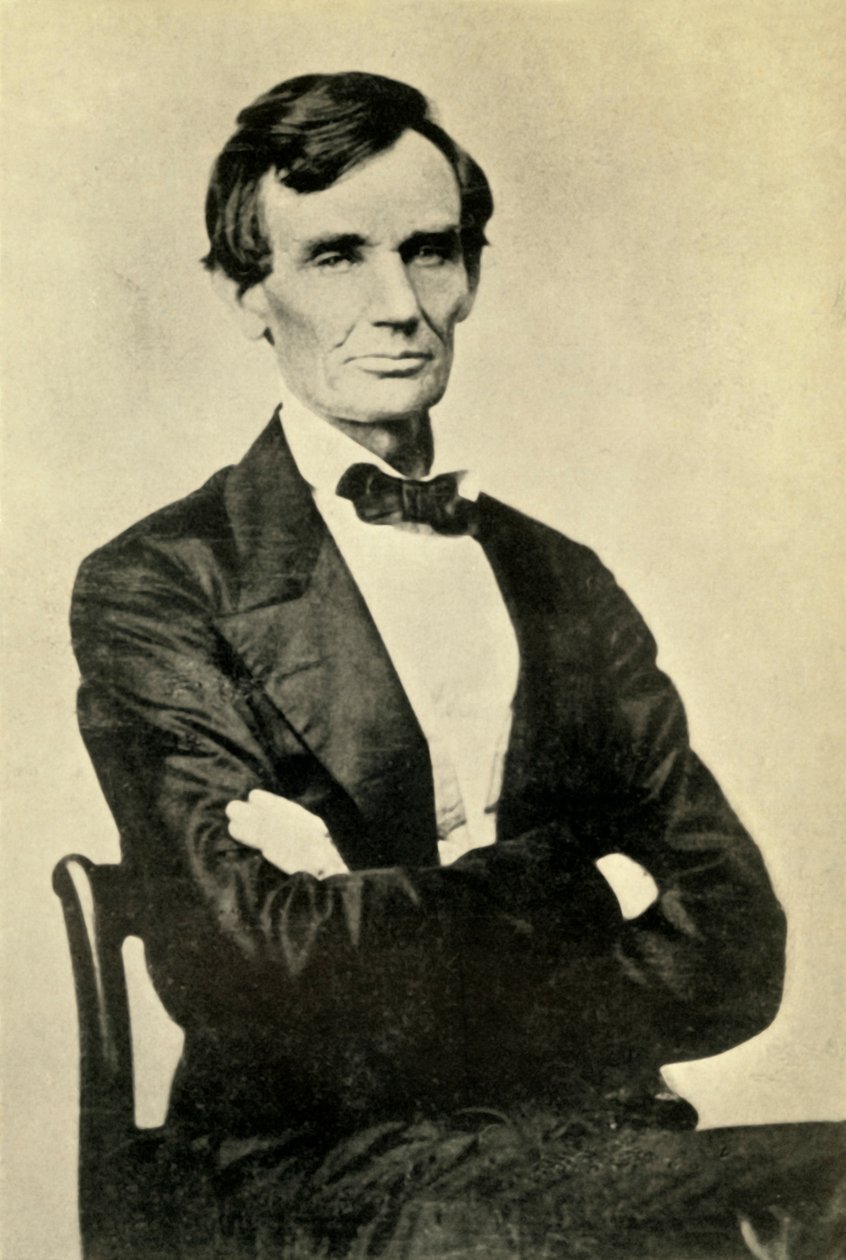 亚伯拉罕·林肯（Abraham Lincoln），1860年，1930年。 作者 不明