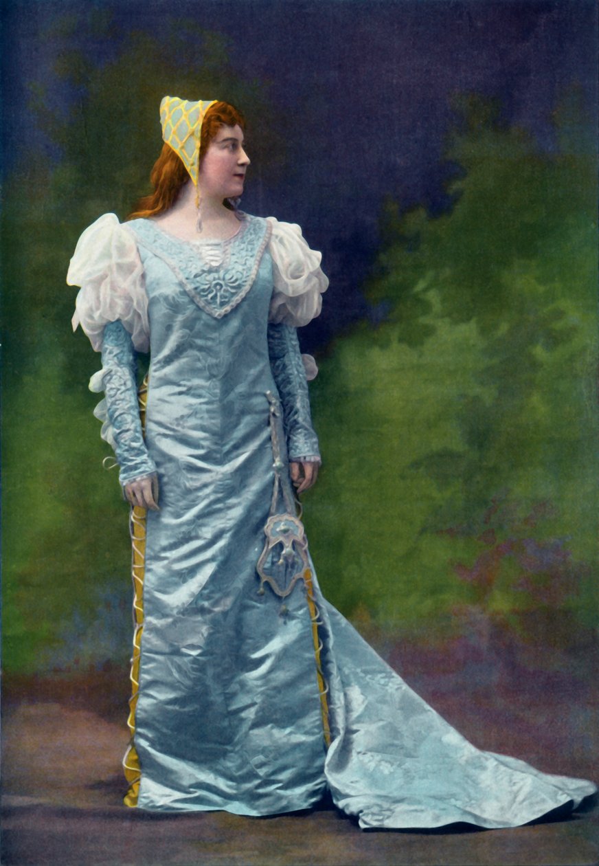 国家科学院。 -L. Grandjean小姐。 -Desdemone的角色。 -奥赛罗（Othello），1904年。 作者 不明