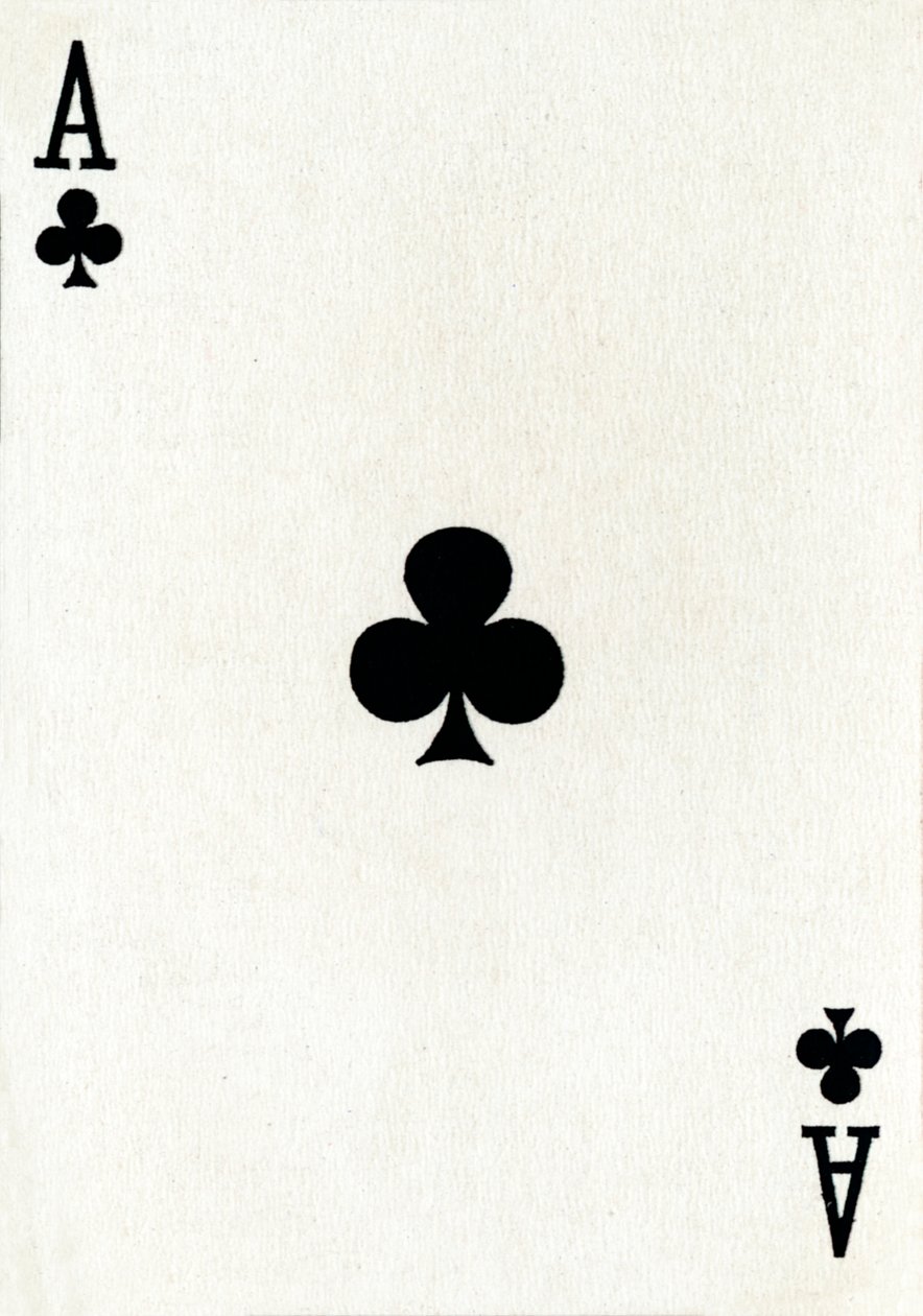 Goodall＆Son Ltd.扑克牌中的Ace of Clubs，c1940 作者 不明