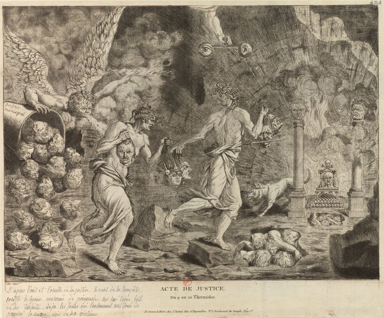 Act of Justice , 1794. 作者 不明