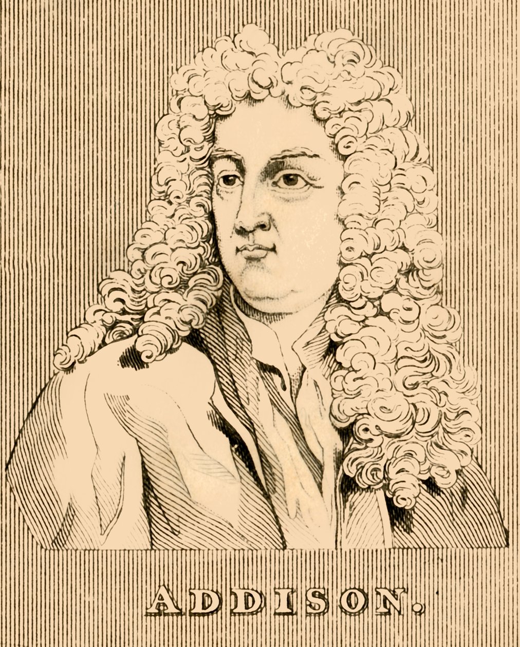 艾迪生（Addison），1672-1719，1830年。 作者 不明