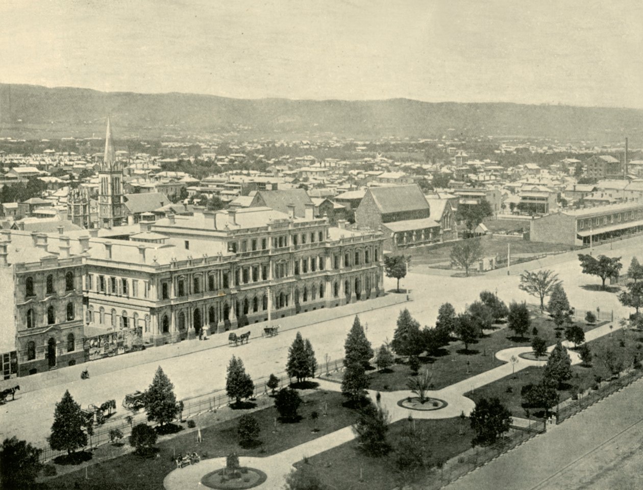 阿德莱德（Adelaide），邮局大厦，1901年。 作者 不明