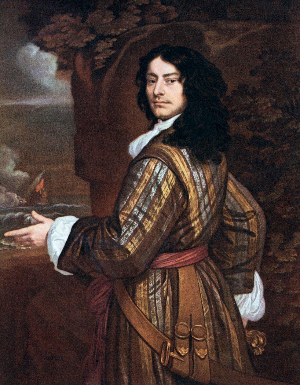 海军上将约翰·哈曼爵士（John Sir Harman），十九世纪 作者 不明