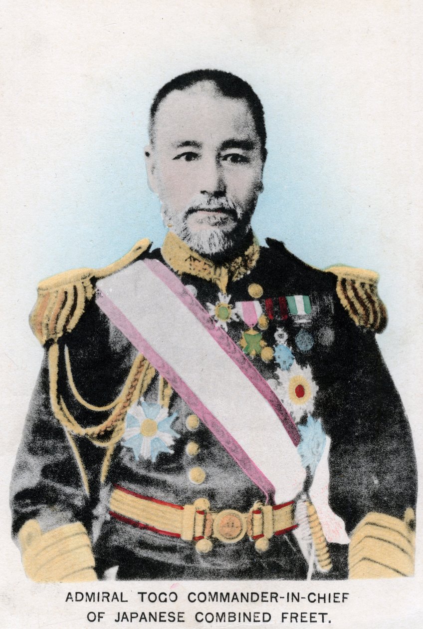 多哥海军上将，日本联合舰队司令，c1903-1905 作者 不明