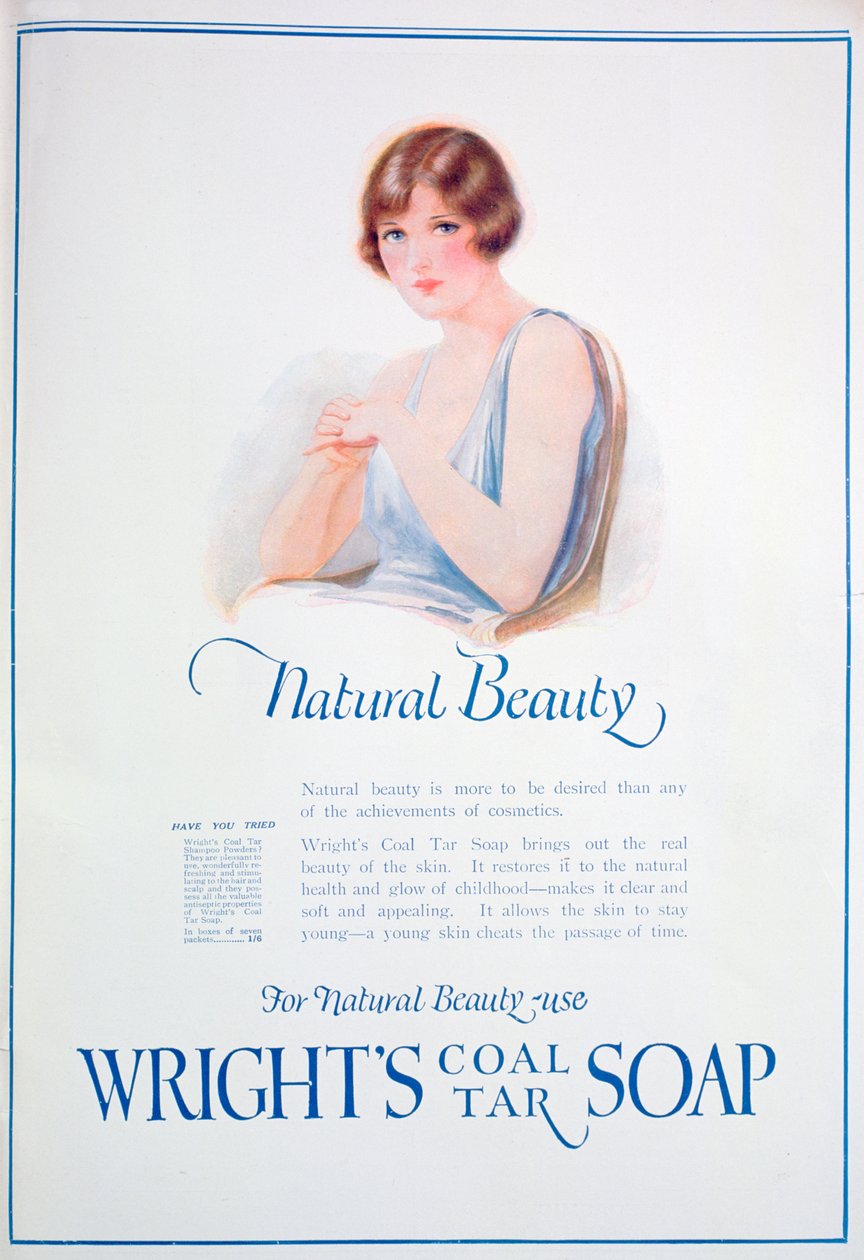 1925年Wrights煤焦油肥皂的广告 作者 不明