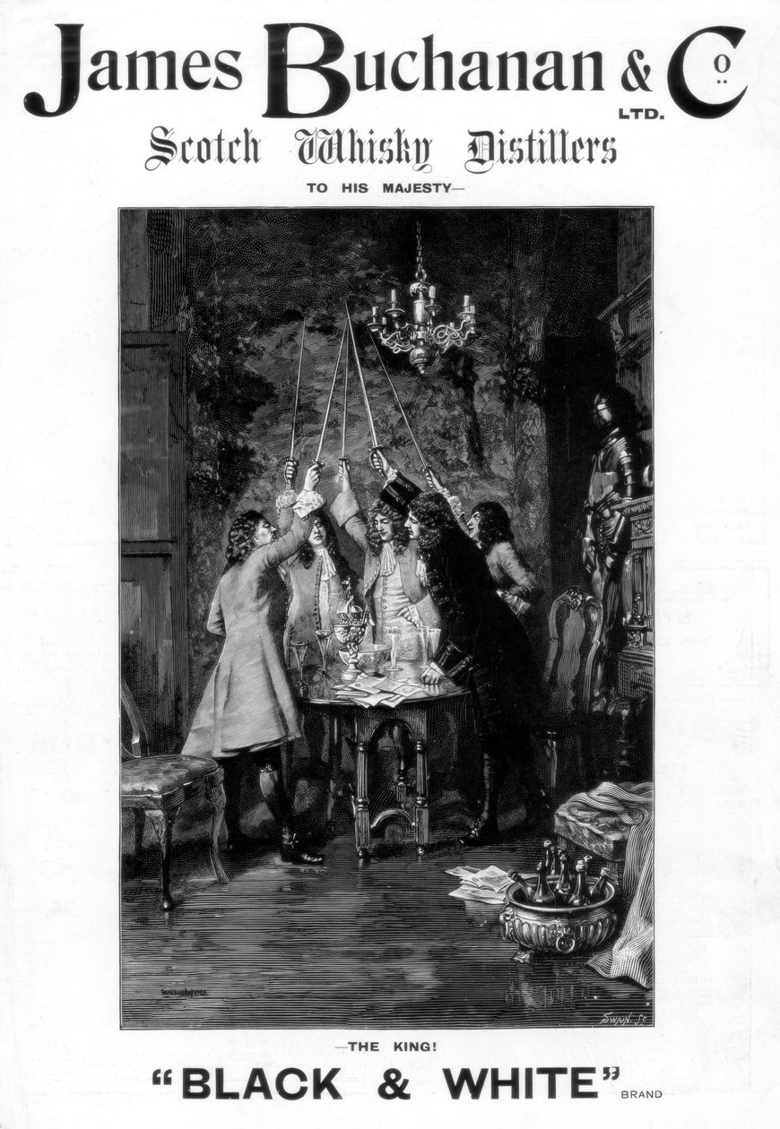 James Buchanan and Co.苏格兰威士忌的广告 作者 不明