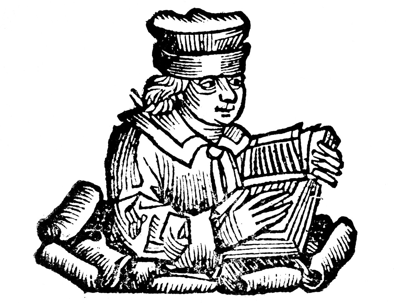 伊索（伊索），希腊神话人物，1493年 作者 不明