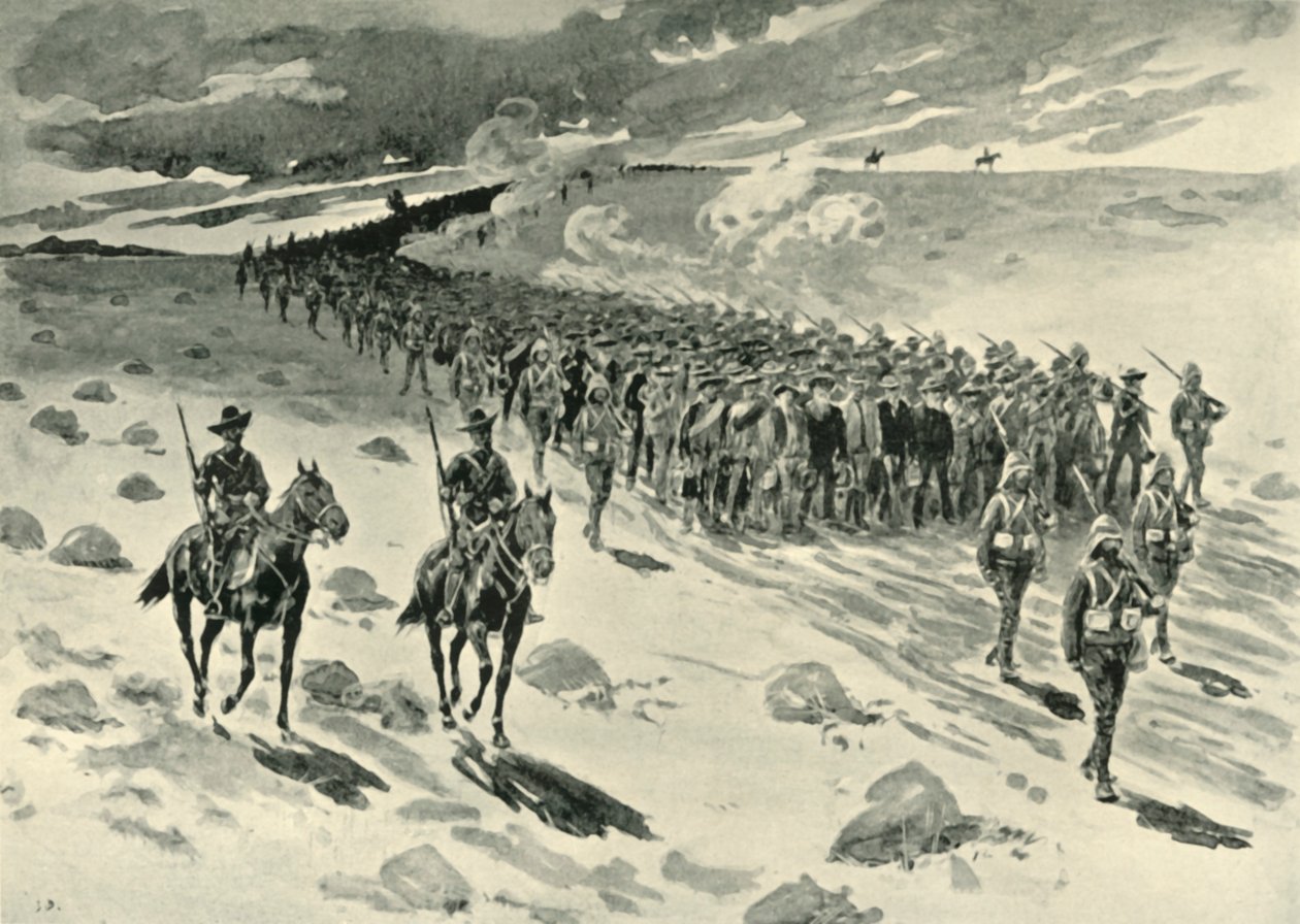 帕德伯格之后：1901年3月的农民囚徒。 作者 不明