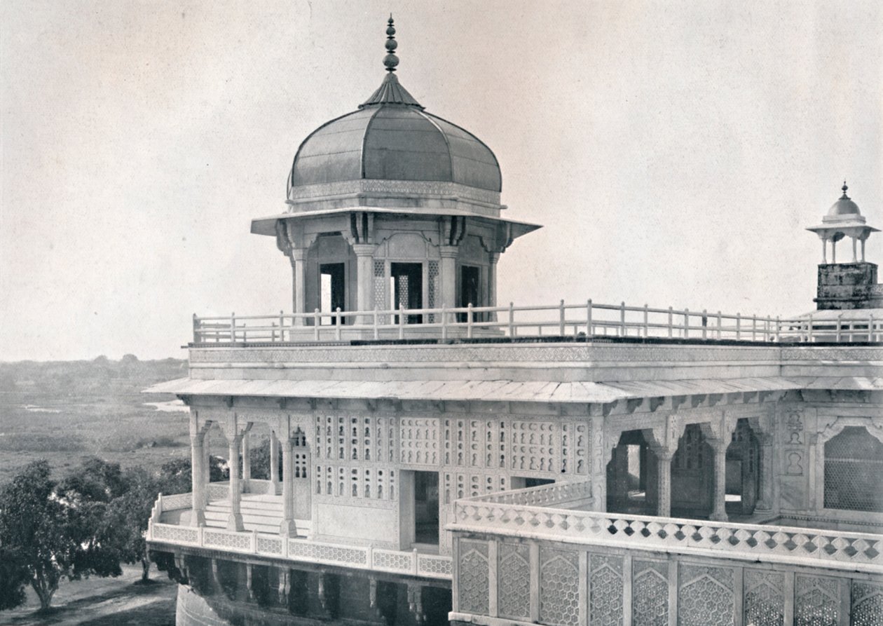 阿格拉茉莉花塔，建于1910年。 作者 不明