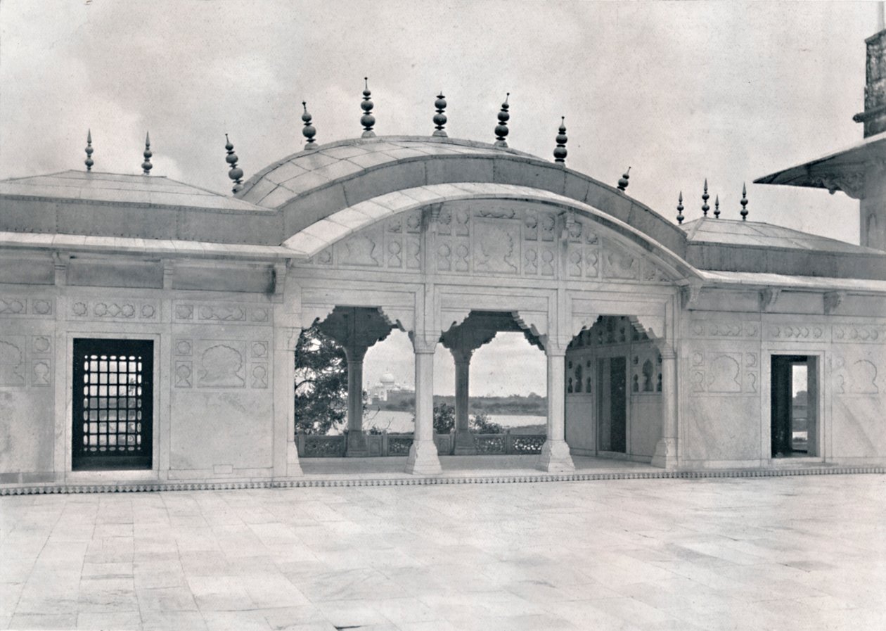 阿格拉卡斯·玛哈尔（Khas Mahal），摄于1910年。 作者 不明