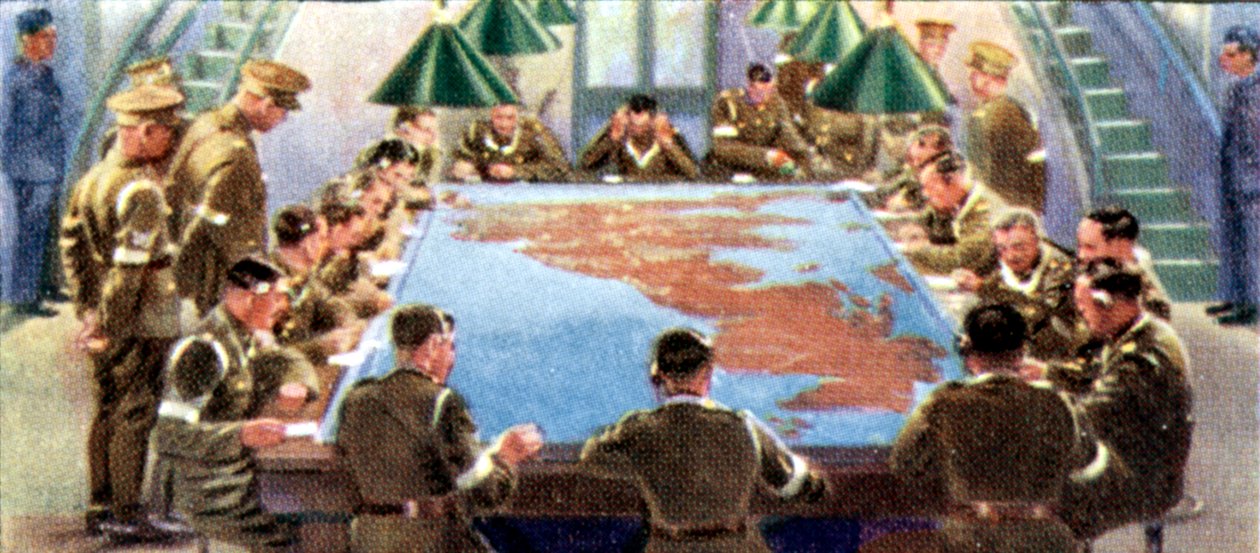 空袭预防措施，香烟卡，英国，1938年 作者 不明