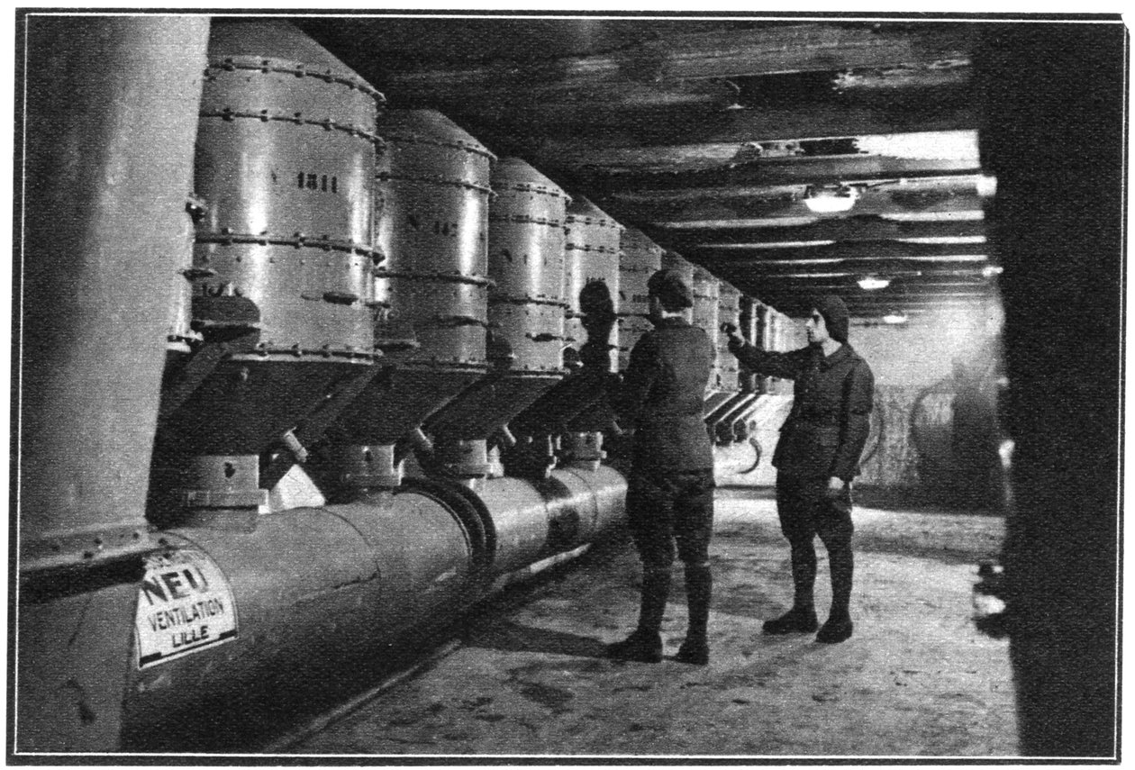 空气滤清器，法国马其诺线，1939年 作者 不明