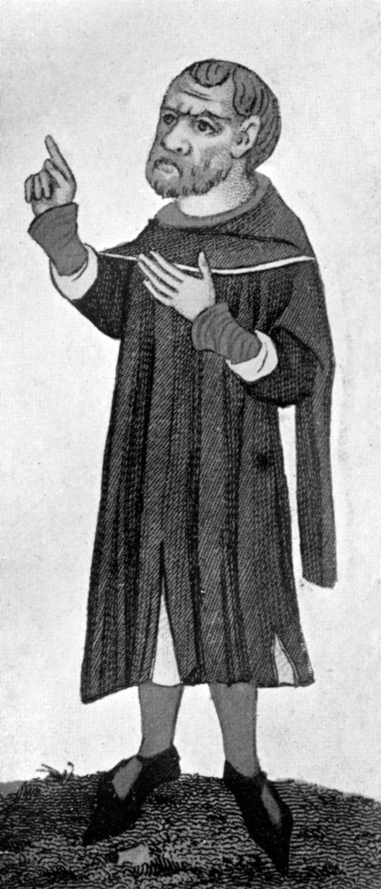 艾伦·斯特勒（Alan Strayler），艺术家，14世纪末，1910年 作者 不明
