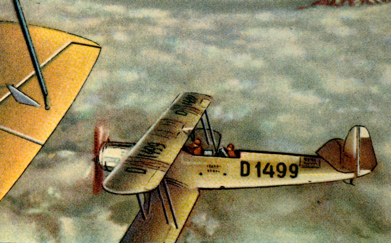 信天翁L 75屁股飞机，1920年代，1932年。 作者 不明