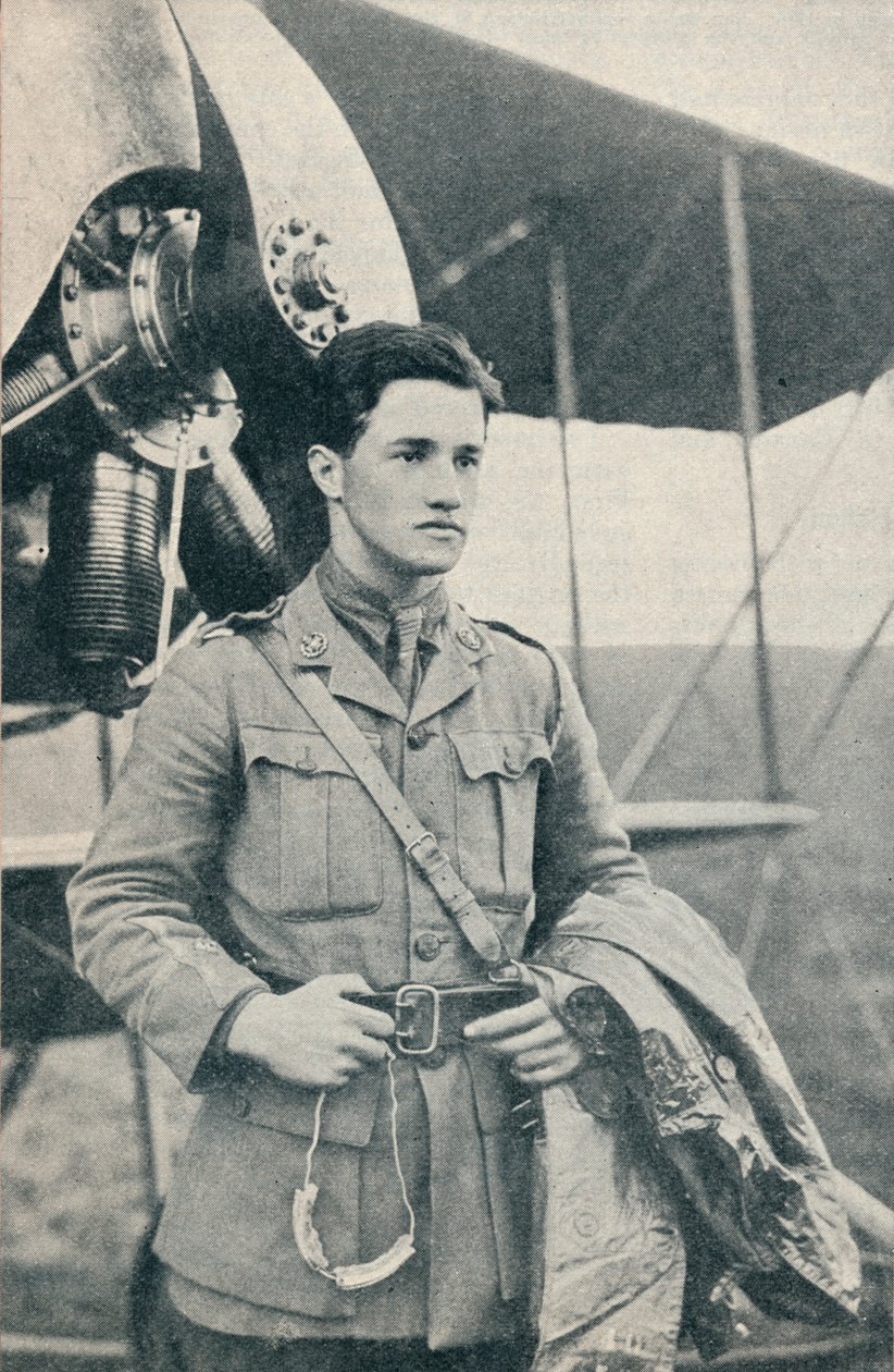 阿尔伯特·鲍尔（Albert Ball），英国第一次世界大战飞行员，维多利亚十字勋章得主，c1917 c1937 作者 不明