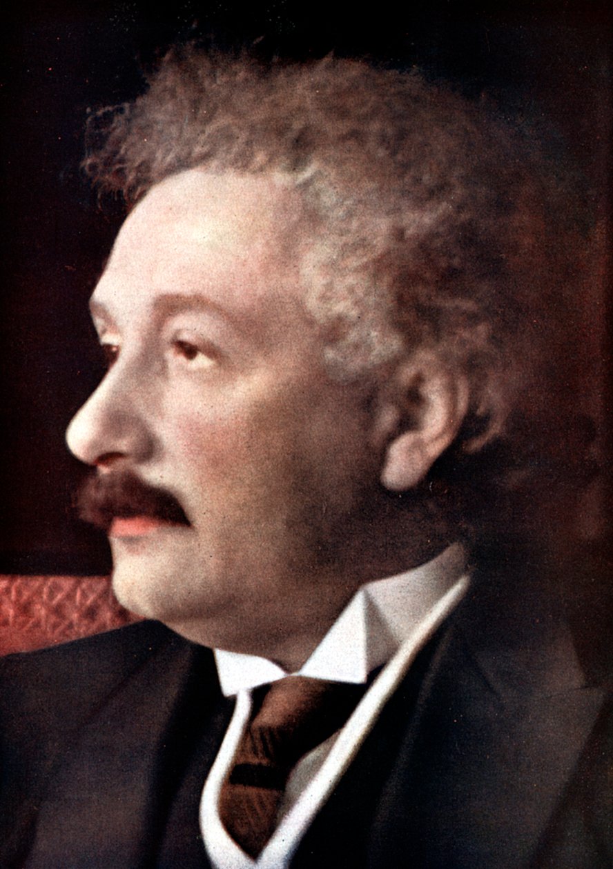 阿尔伯特·爱因斯坦（Albert Einstein），德裔瑞士数学家和物理学家，c1925年 作者 不明