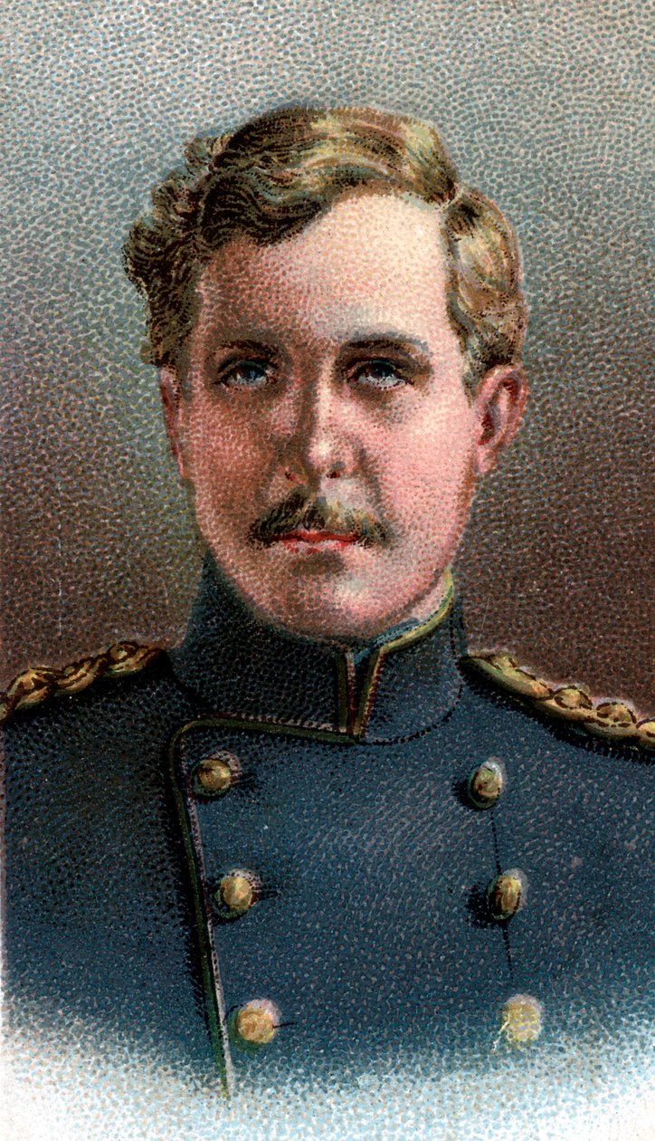 阿尔伯特一世（Albert I）1875-1934年，1909年比利时国王，身着军装，1917年 作者 不明