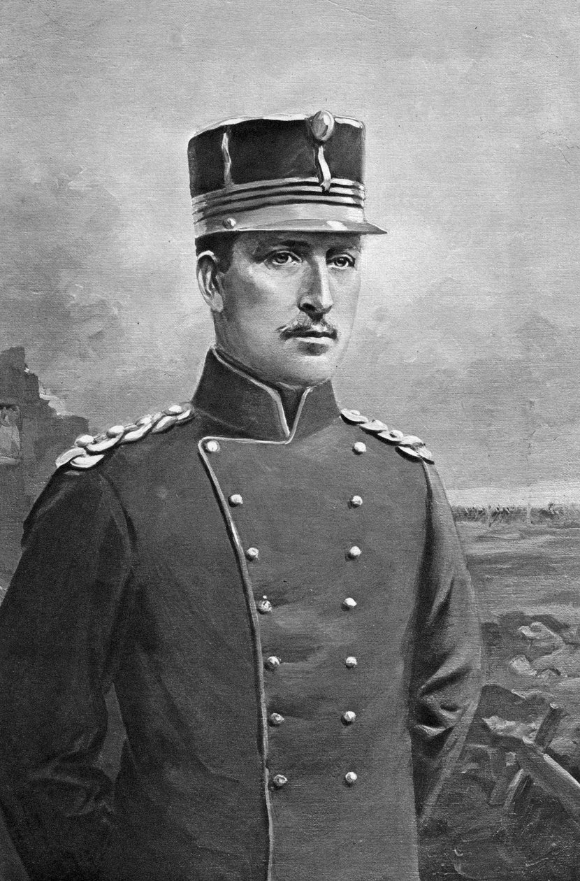 比利时国王阿尔贝一世（Albert I），19世纪末-20世纪初 作者 不明