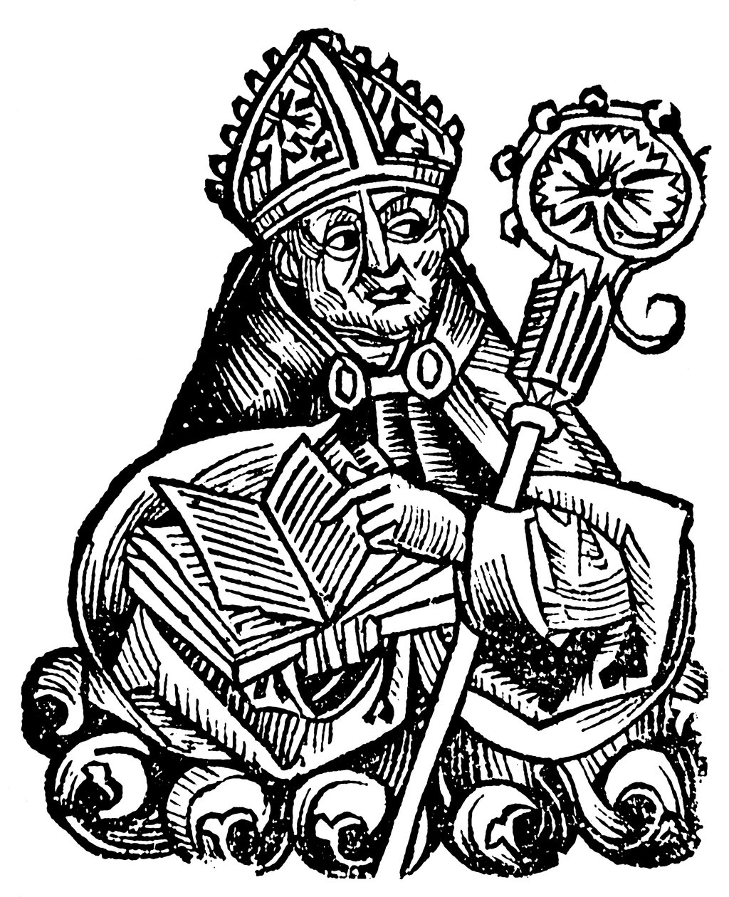 Albertus Magnus c1200-1280生于德国的多米尼加男修道士，1493 作者 不明
