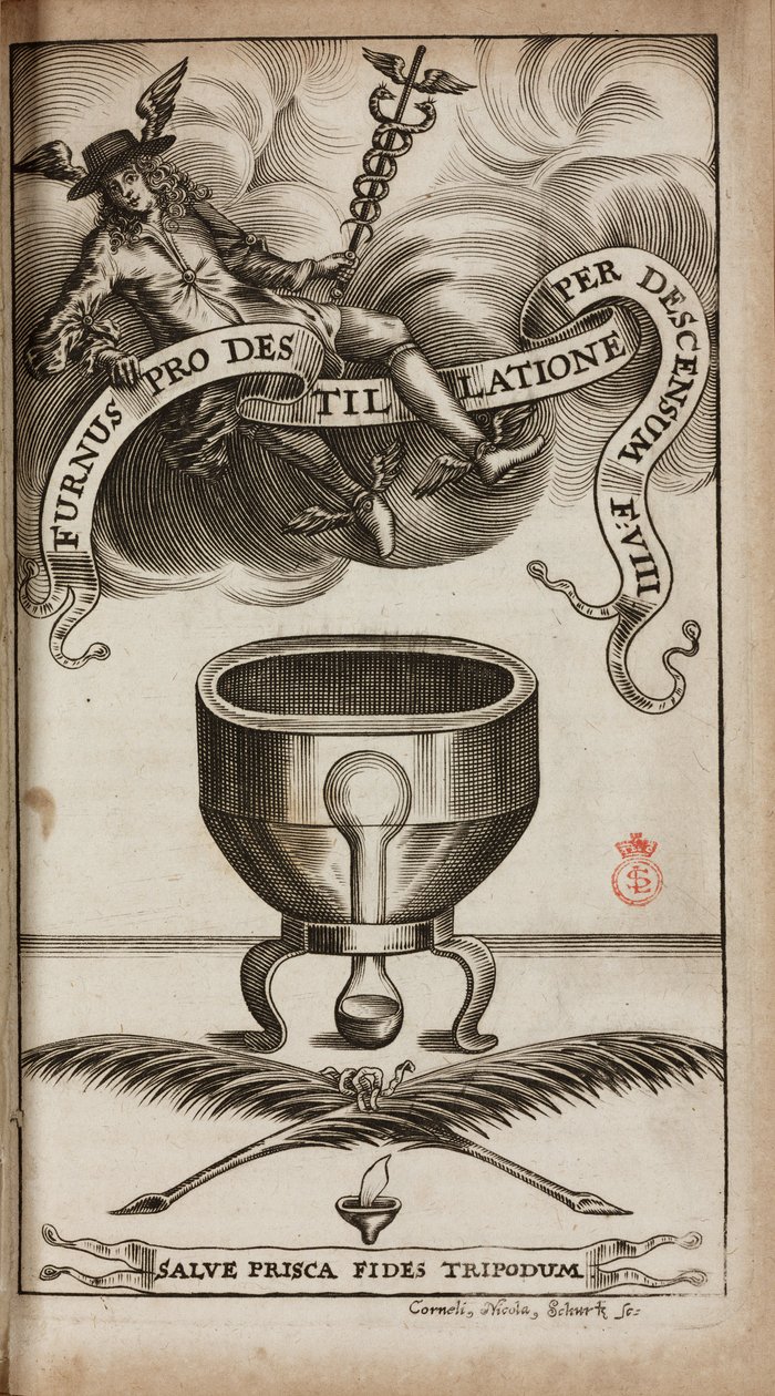 Alchemy & Early Chemistry An alchemical distillation furnace 作者 不明