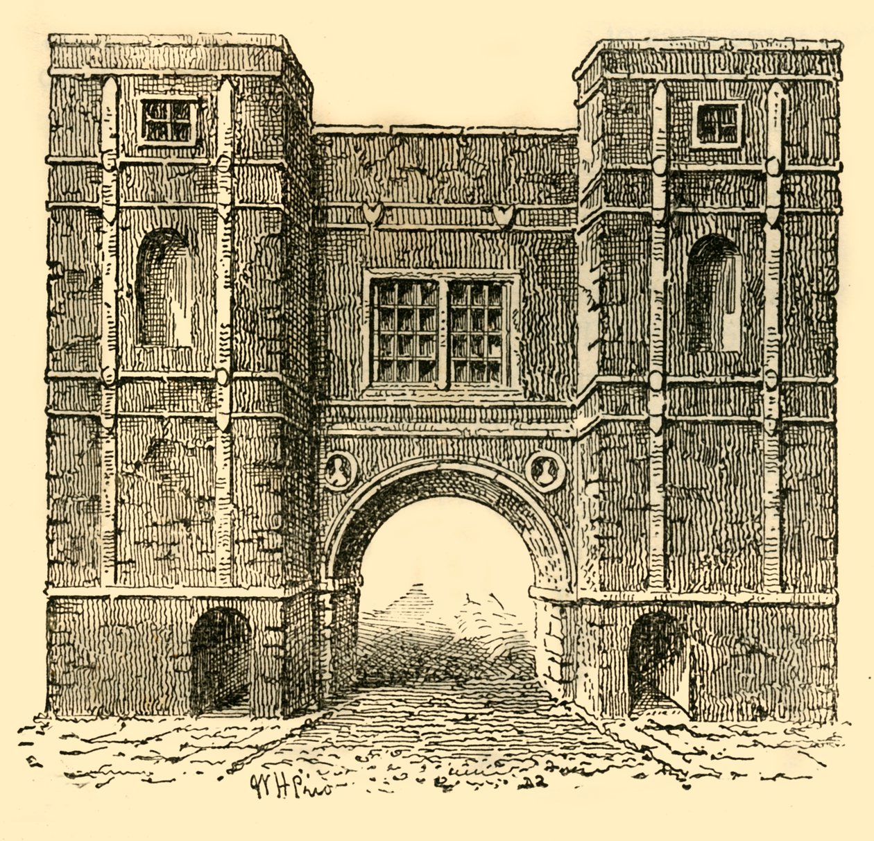 Aldgate，约1872年。 作者 不明