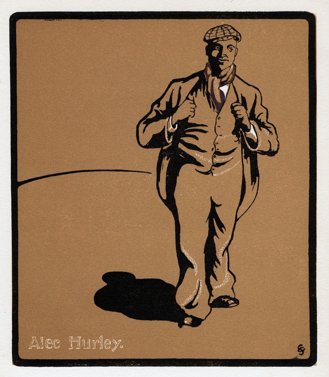 亚历克·赫利（Alec Hurley）1871-1913，音乐厅明星，十九世纪末 作者 不明
