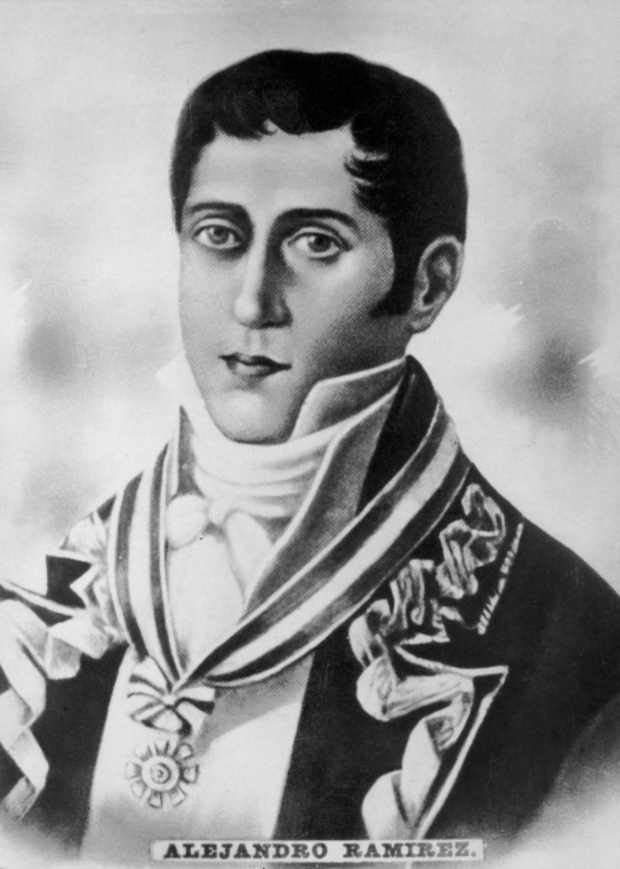 亚历杭德罗·拉米雷斯（Alejandro Ramirez），1777年至1821年，1920年代 作者 不明