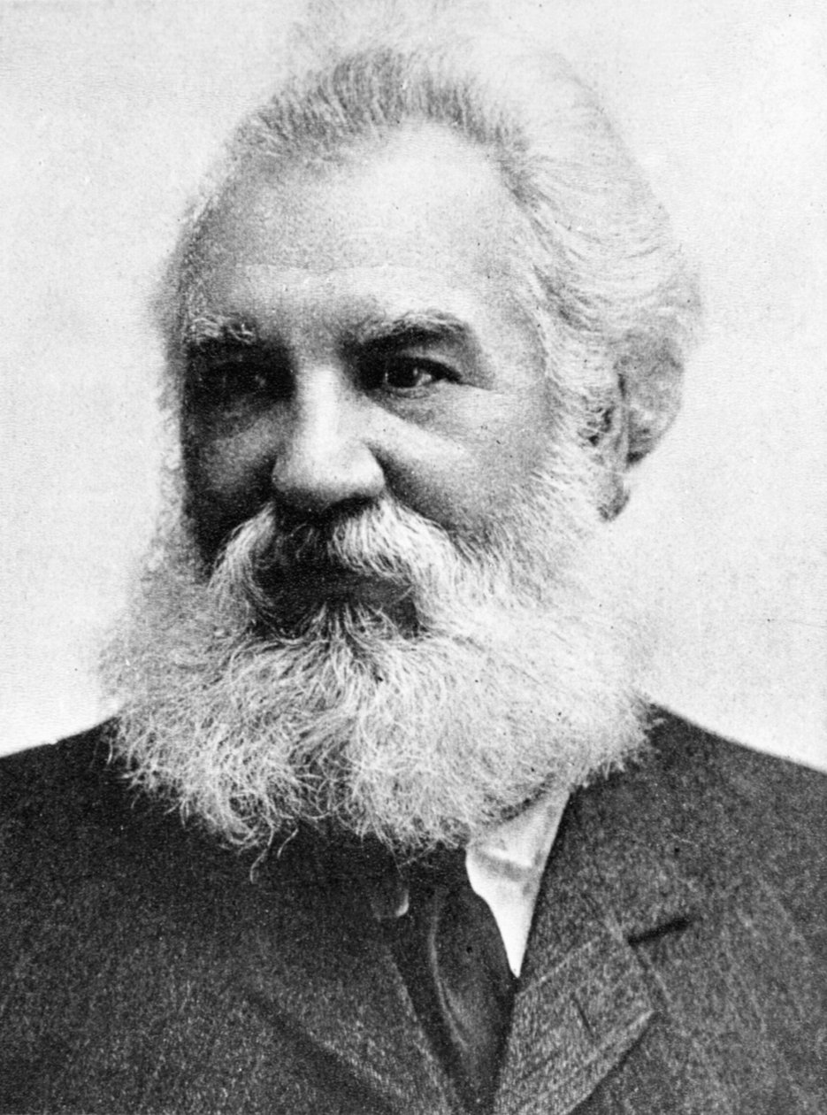 亚历山大·格雷厄姆·贝尔1847-1922年，苏格兰出生的美国发明家，1907年 作者 不明
