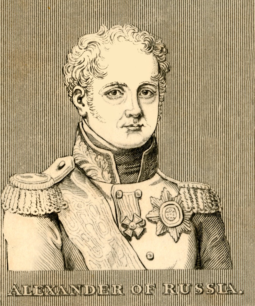 俄罗斯亚历山大（Alexander of Russia），1777-1825年，1830年。 作者 不明