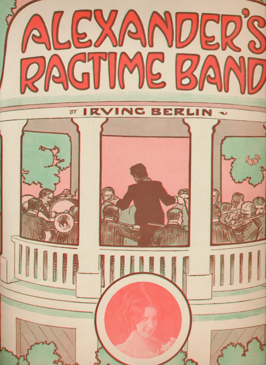 亚历山大·拉格泰姆乐队（Alexanders Ragtime Band），1911年。 作者 不明