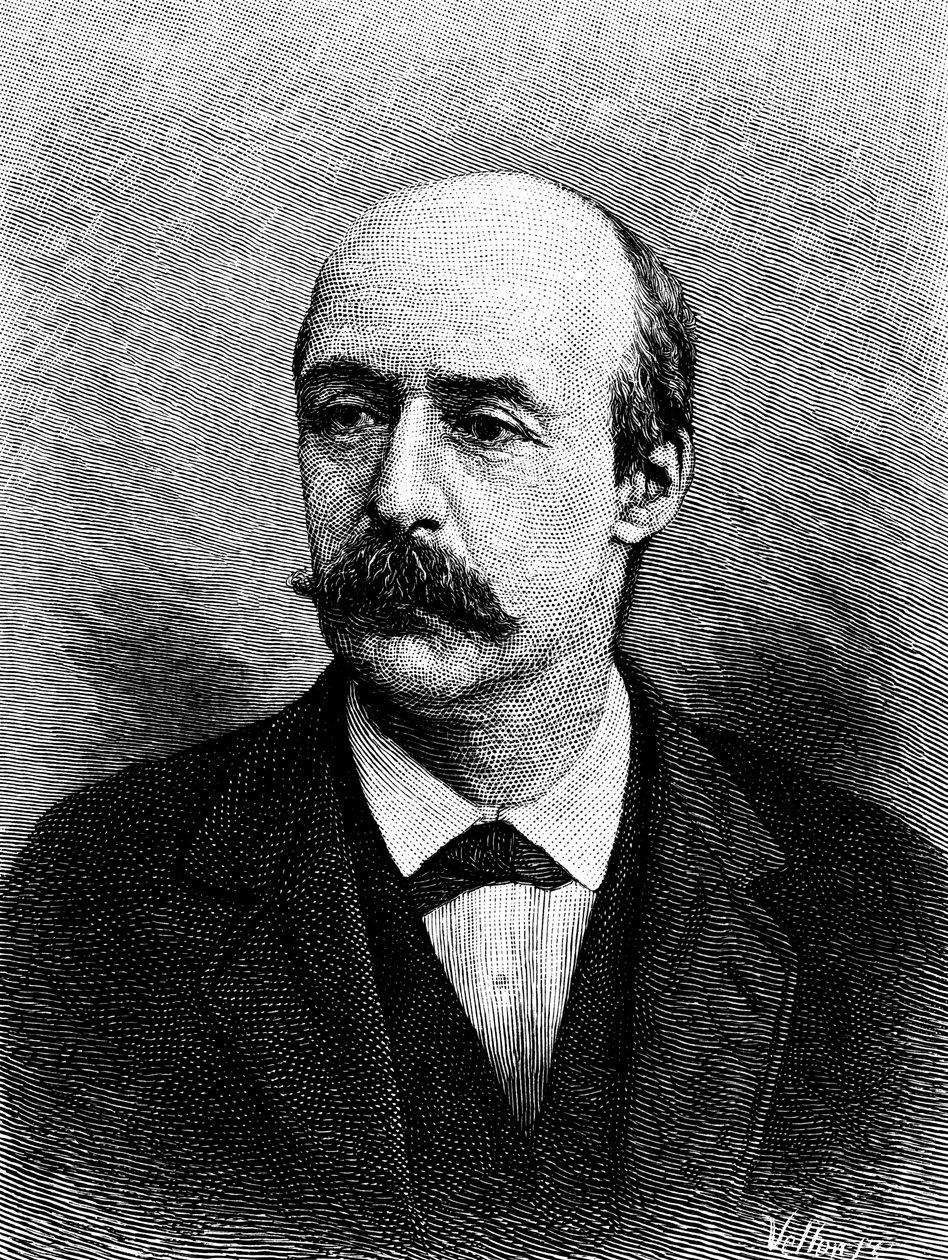亚历山大·阿加西斯（Alexandre Agassiz），瑞士出生的美国海洋学家，海洋动物学家和采矿工程师，1883年 作者 不明