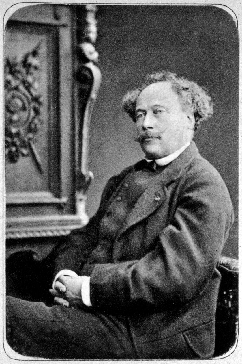 年轻的亚历山大·杜马斯（Alexandre Dumas the Younger），法国作家，c1865-1895年 作者 不明