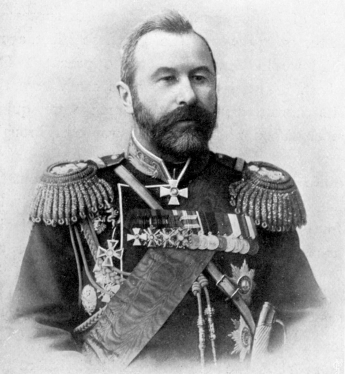 阿列克谢·尼古拉耶维奇·库罗帕特金（Alexei Nikolaievich Kuropatkin），日俄战争，1904-5年 作者 不明