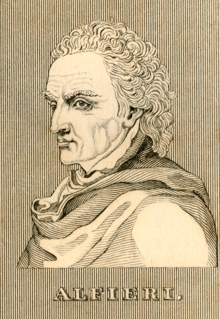 阿尔菲里（Alfieri），1749-1803年，1830年。 作者 不明