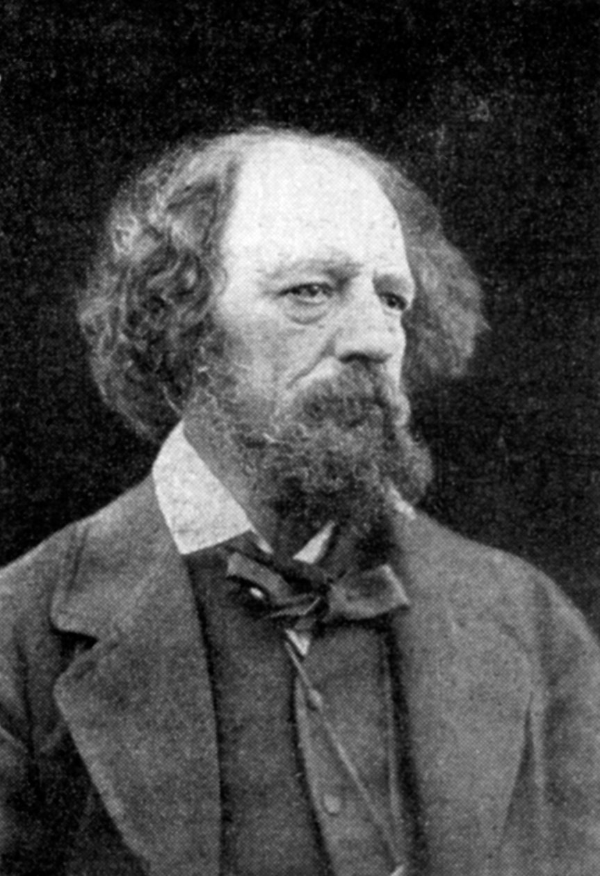 阿尔弗雷德·坦尼森（Alfred Tennyson），第一任坦尼森男爵，英国诗人，c1880 作者 不明