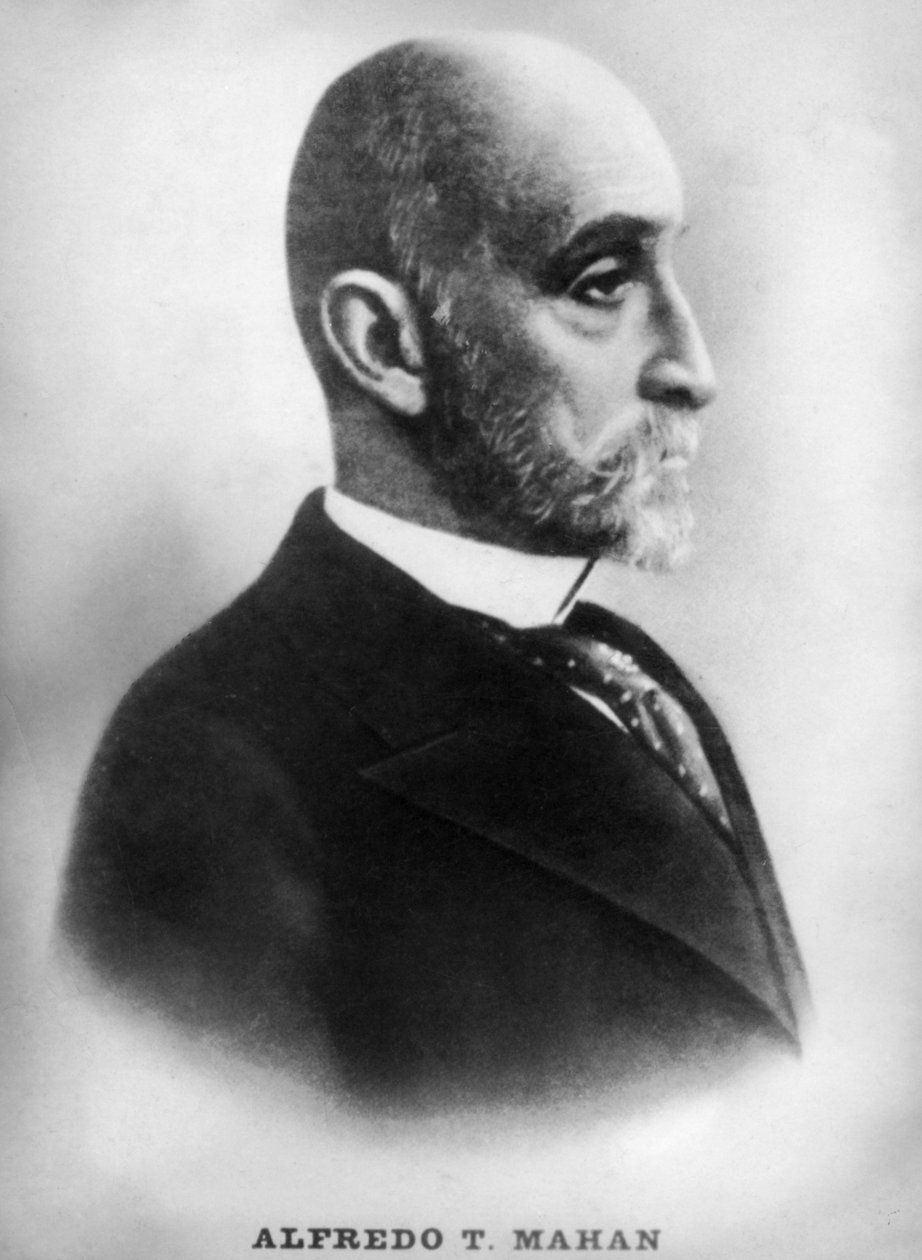 阿尔弗雷多·T·马汉（Alfredo T Mahan），1840年生，1920年代 作者 不明