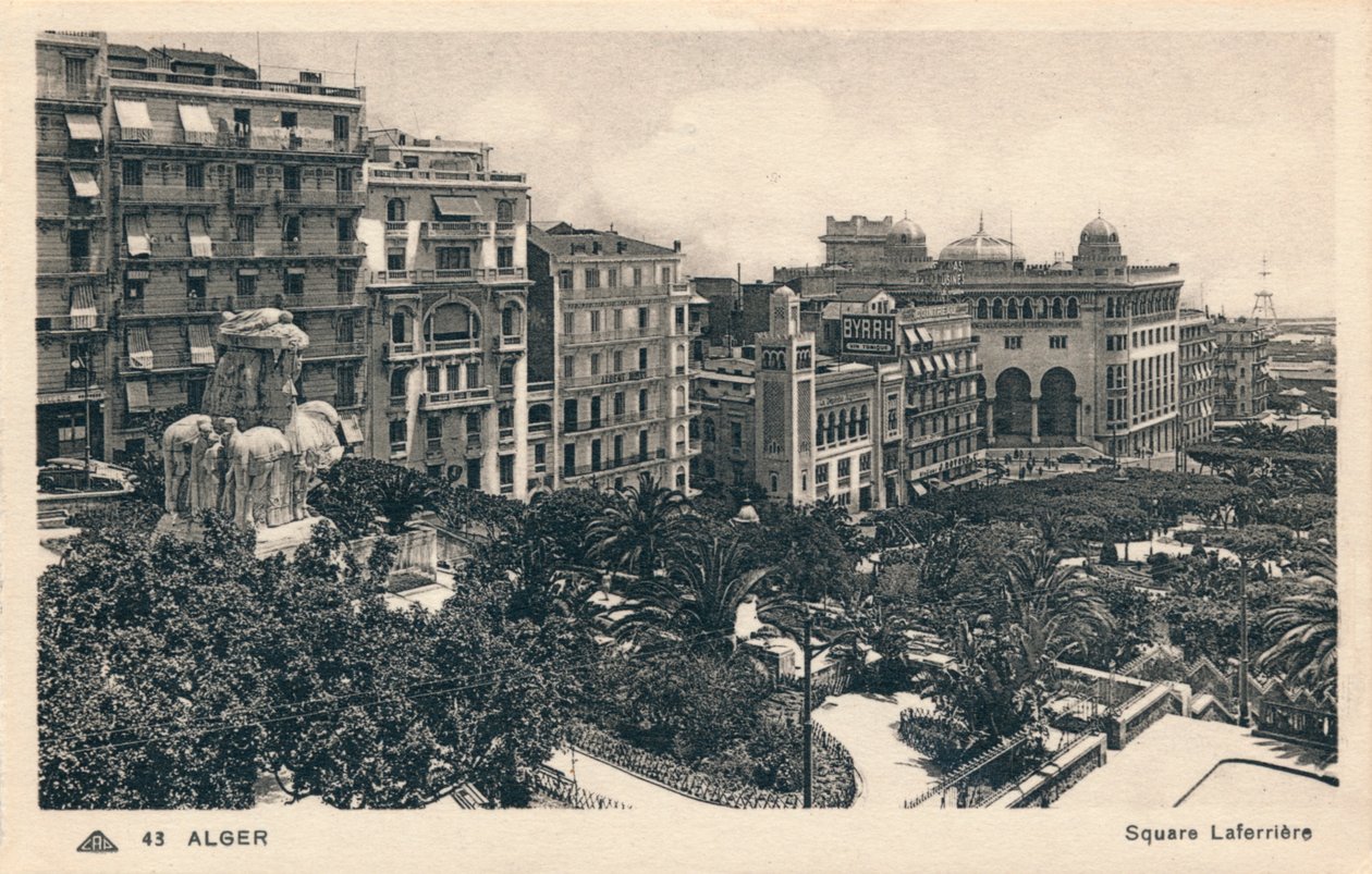 阿尔及尔-拉法里耶广场（C1930） 作者 不明
