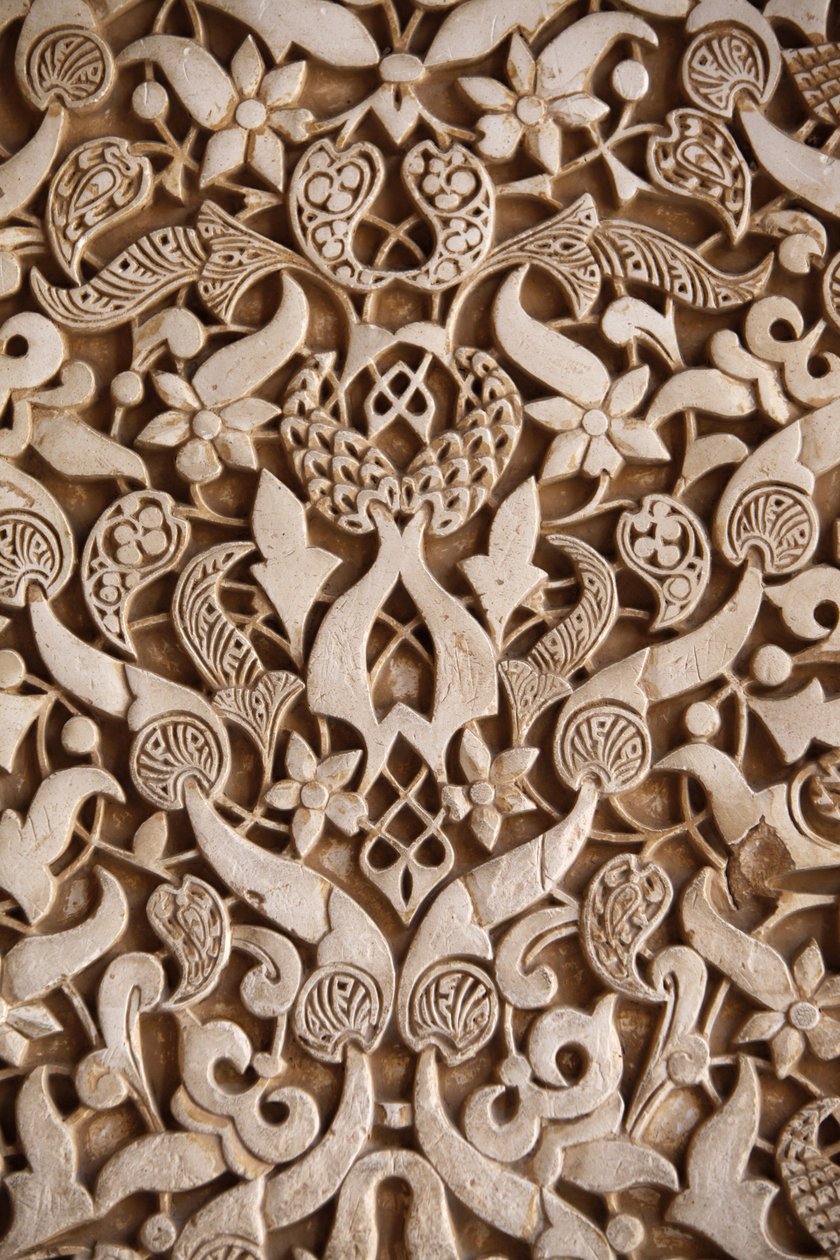 Alhambra - Nasrid Palaces- Palacio de los Leones sculptures 作者 不明