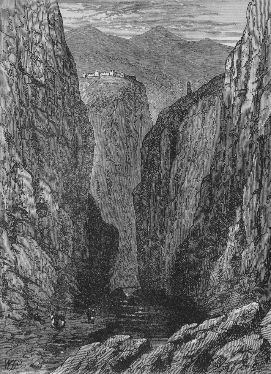 阿里·穆吉德（Ali Musjid）和开伯尔山口（Khyber Pass），约1880年 作者 不明