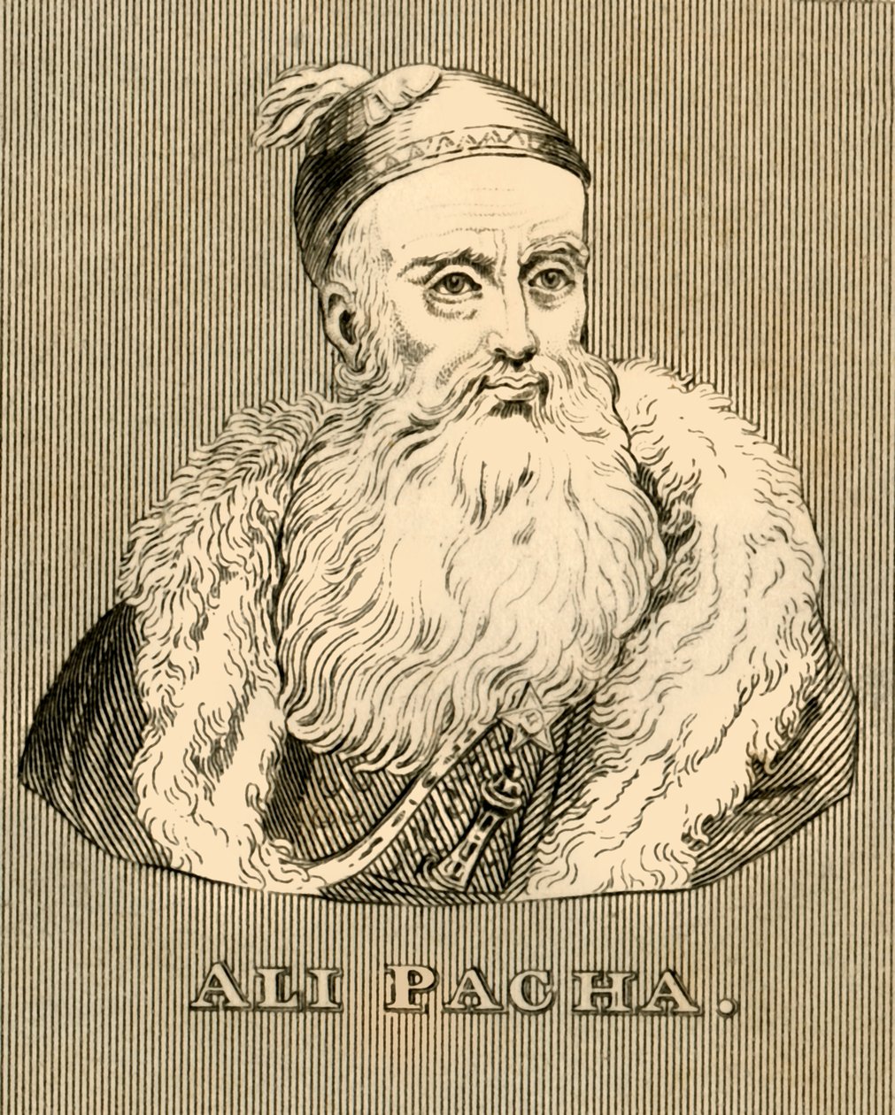阿里·帕查（Ali Pacha），1740-1822年，1830年。 作者 不明