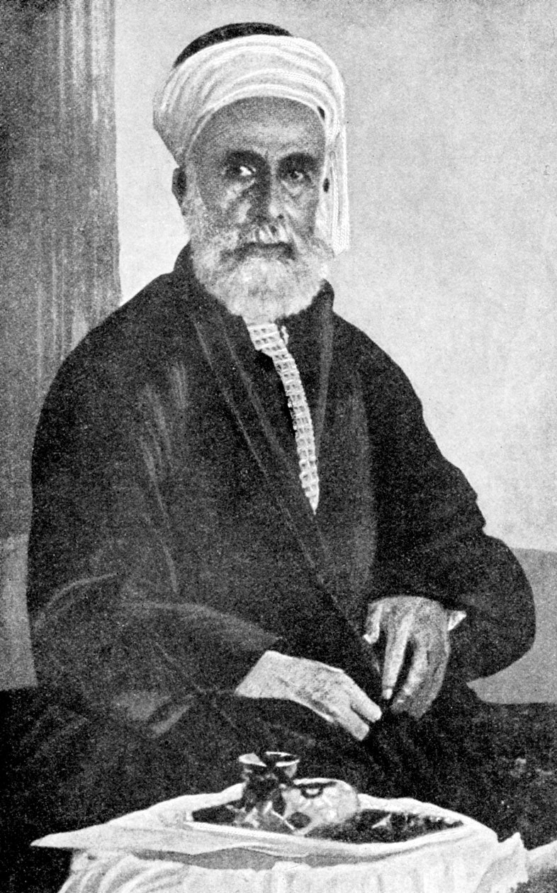 阿里·本·侯赛因（Ali bin Hussein），1879-1935年，沙特阿拉伯首位希哈兹·阿尔·希亚兹国王，1922年 作者 不明