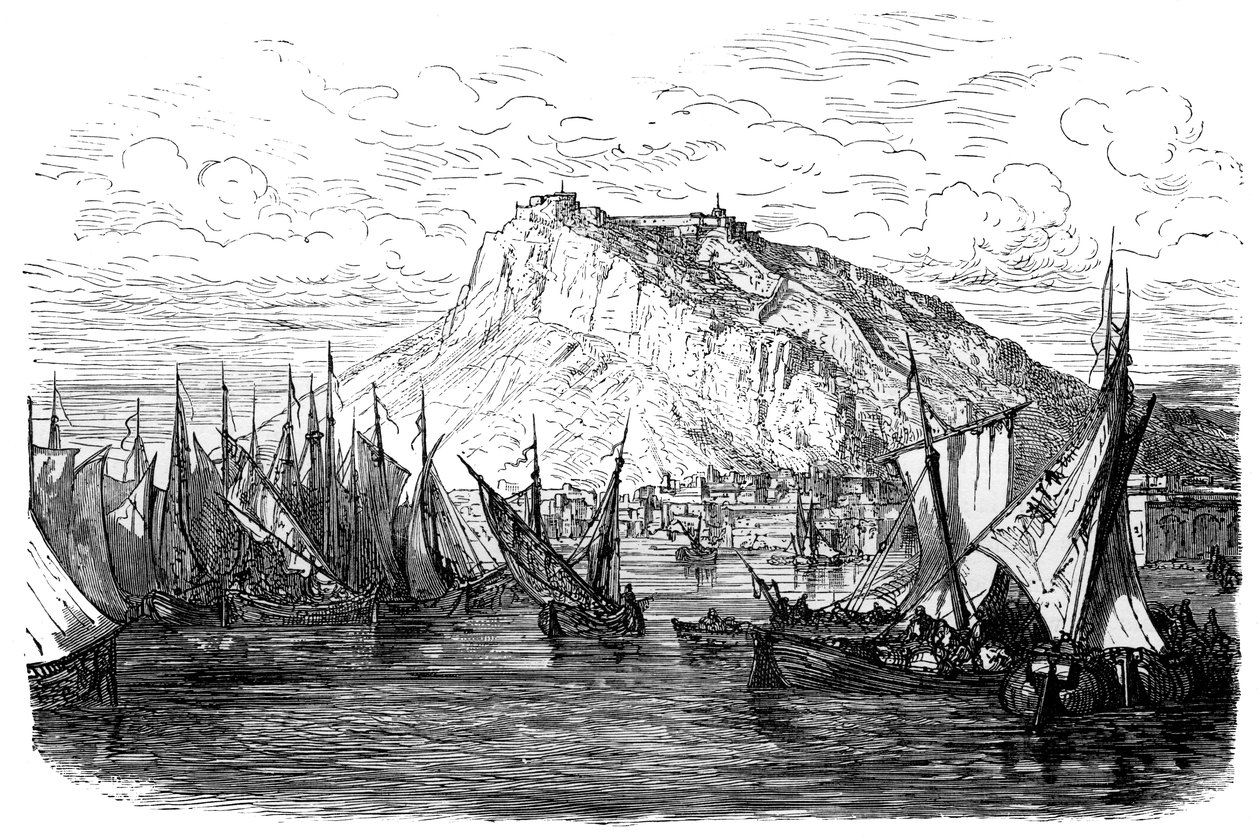 西班牙阿利坎特，大约1890年 作者 不明