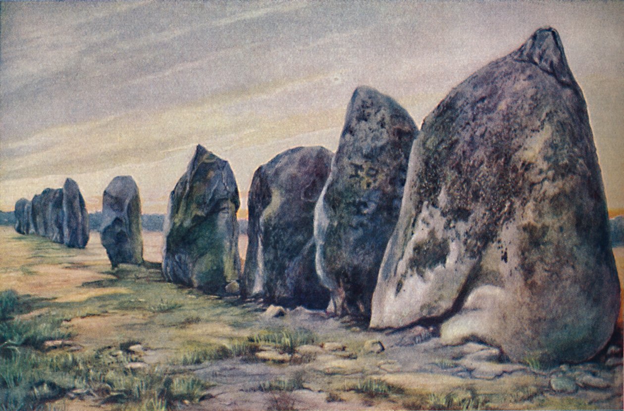 卡纳克（Carnac），布列塔尼，法国，c1920附近的候补 作者 不明