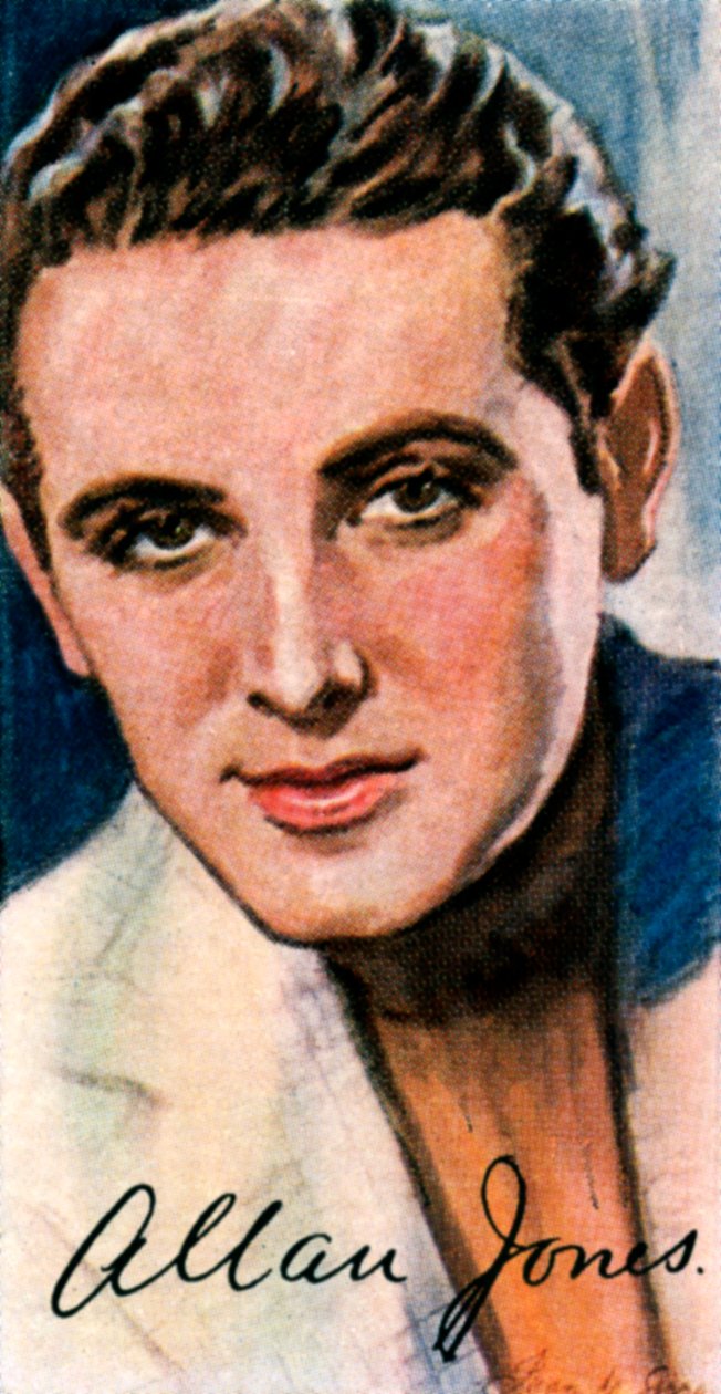 艾伦·琼斯（Allan Jones），1907-1992年，美国演员和歌手，20世纪 作者 不明
