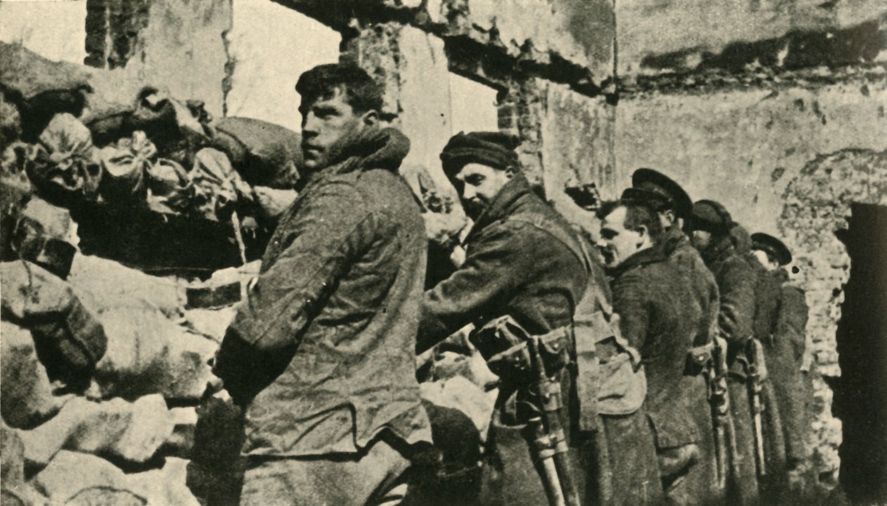 法兰德斯的盟军，第一次世界大战，1915年，c1920。 作者 不明