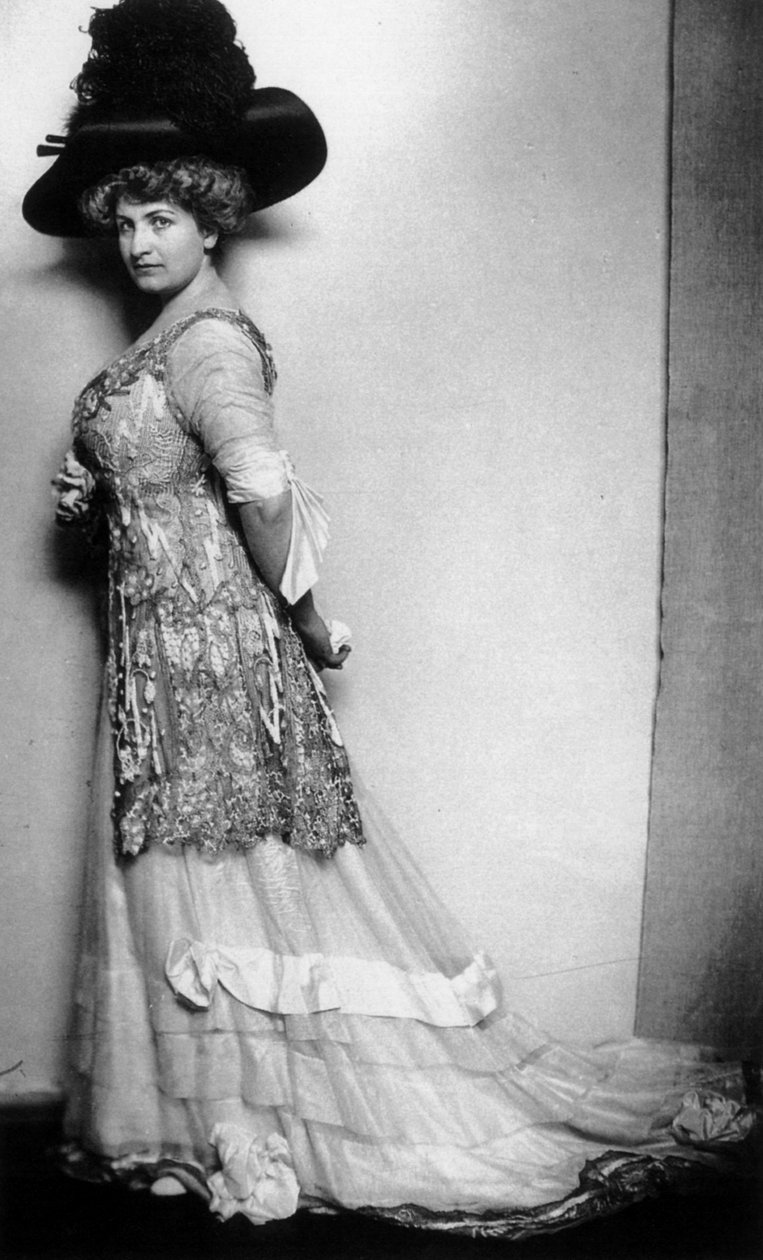 阿尔玛·马勒（Alma Mahler），奥地利名媛和作曲家，c1908年 作者 不明