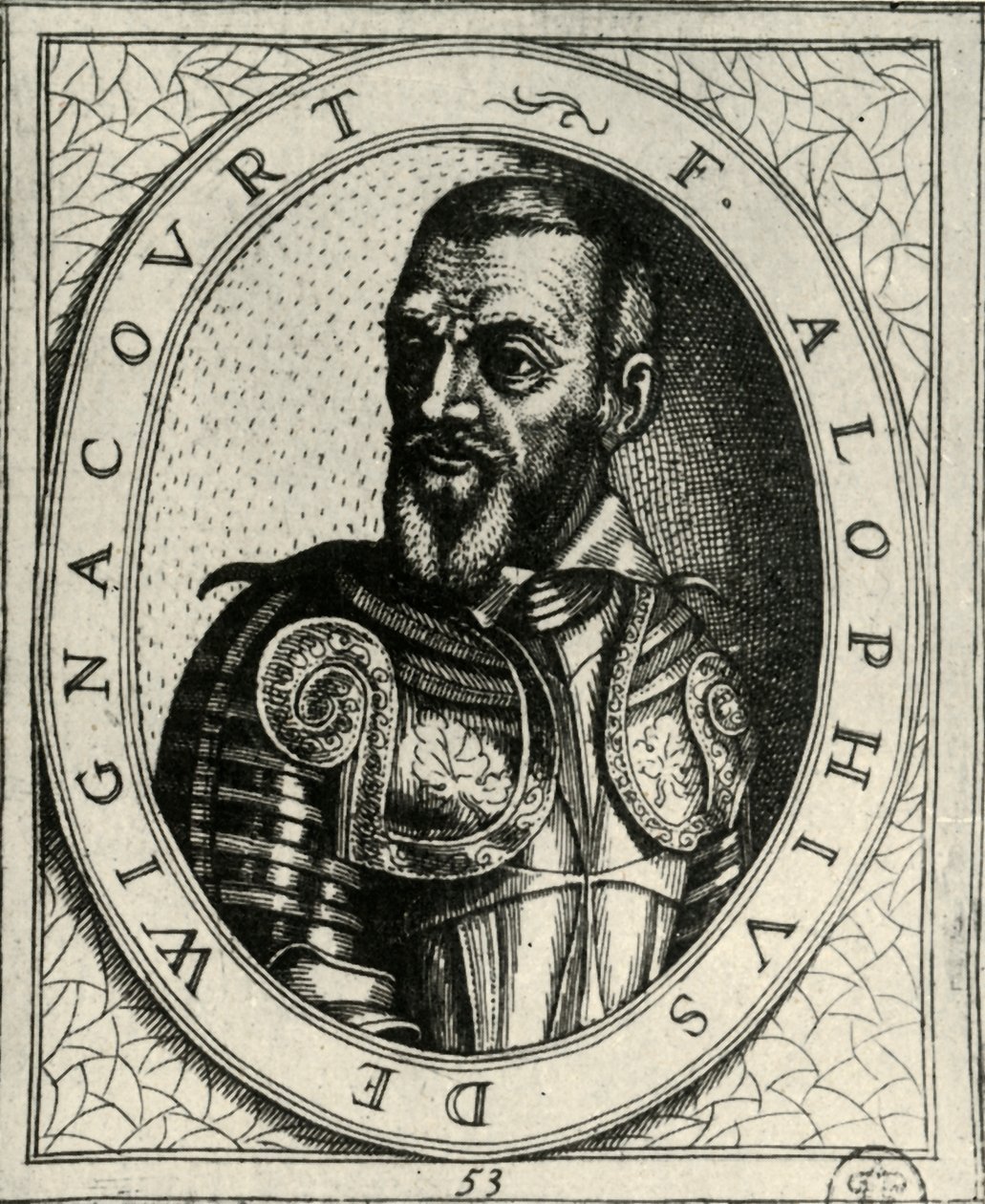 Alof de Wignacourt，17世纪初，1908年。 作者 不明