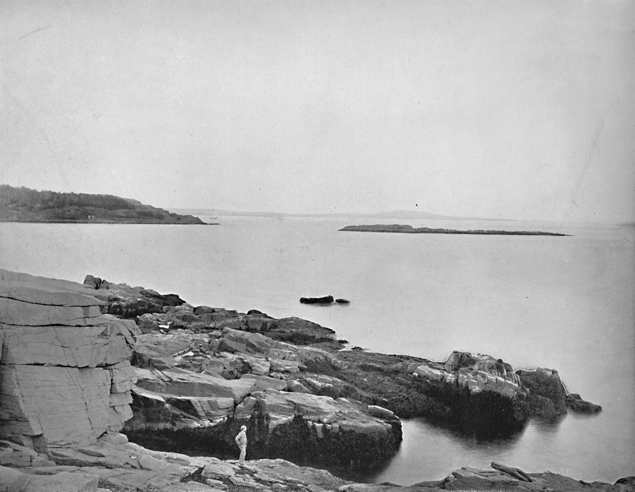 缅因州巴港沿岸，约建于1897年。 作者 不明